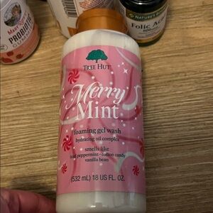 Merry Mint Foaming Gel Wash - Pink
